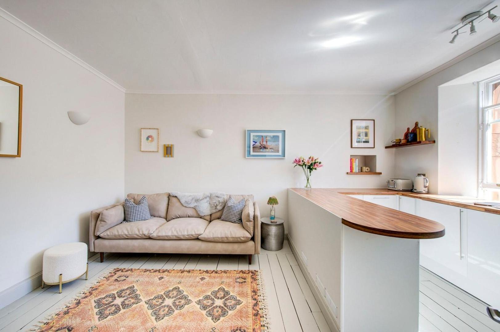 Stylish 1Bd Seaside Flat North Berwick Villa Ngoại thất bức ảnh