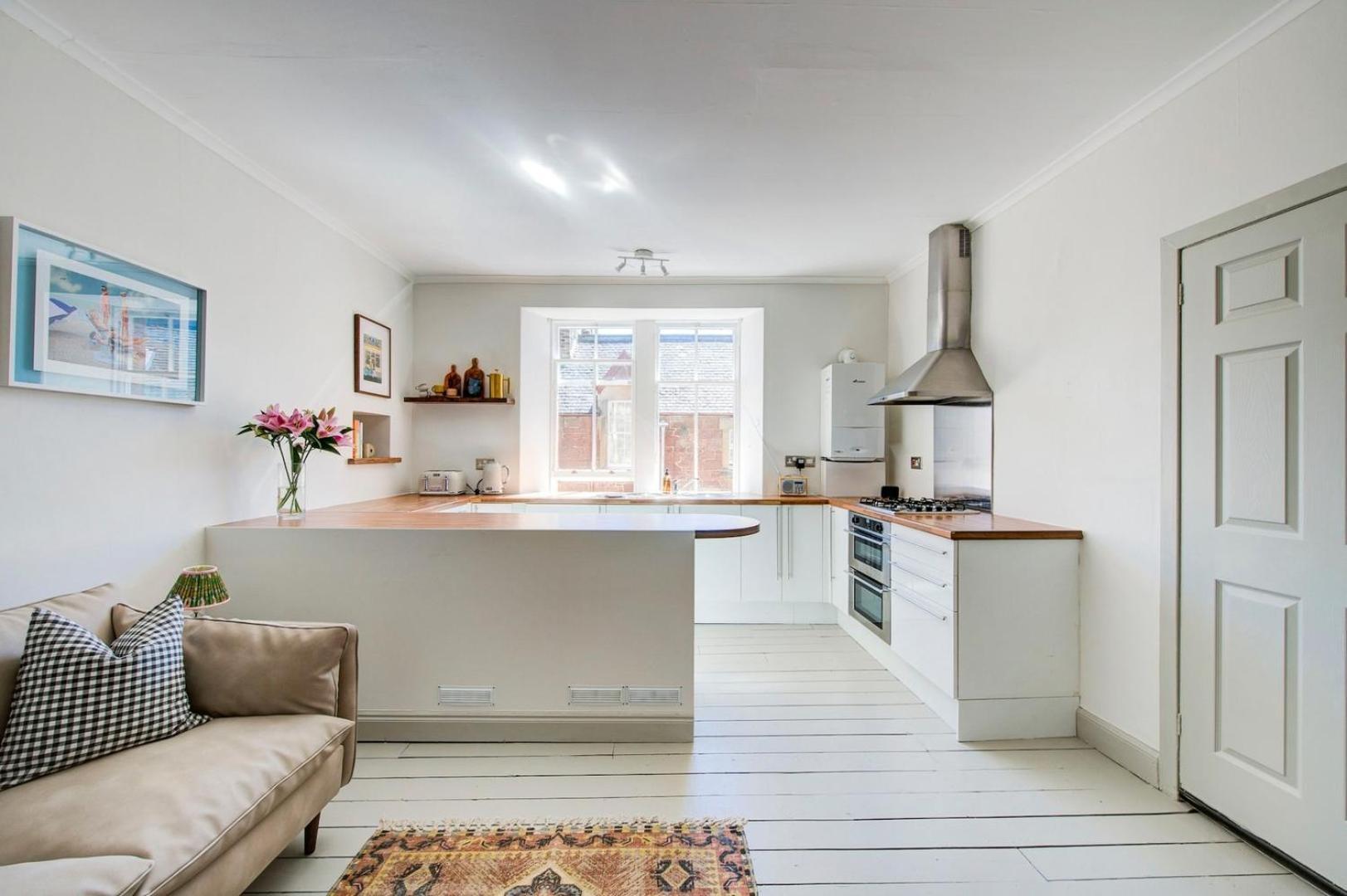 Stylish 1Bd Seaside Flat North Berwick Villa Ngoại thất bức ảnh